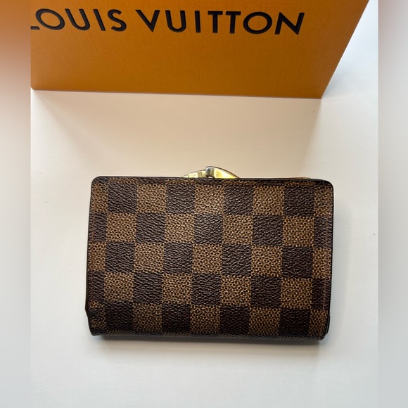 Louis Vuitton Damier Ebene Porte-monnaie Viennois French Wallet - Picture 3 of 10